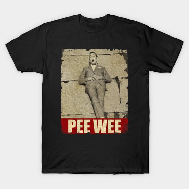 Pee Wee Herman - RETRO STYLE T-Shirt by Mama's Sauce